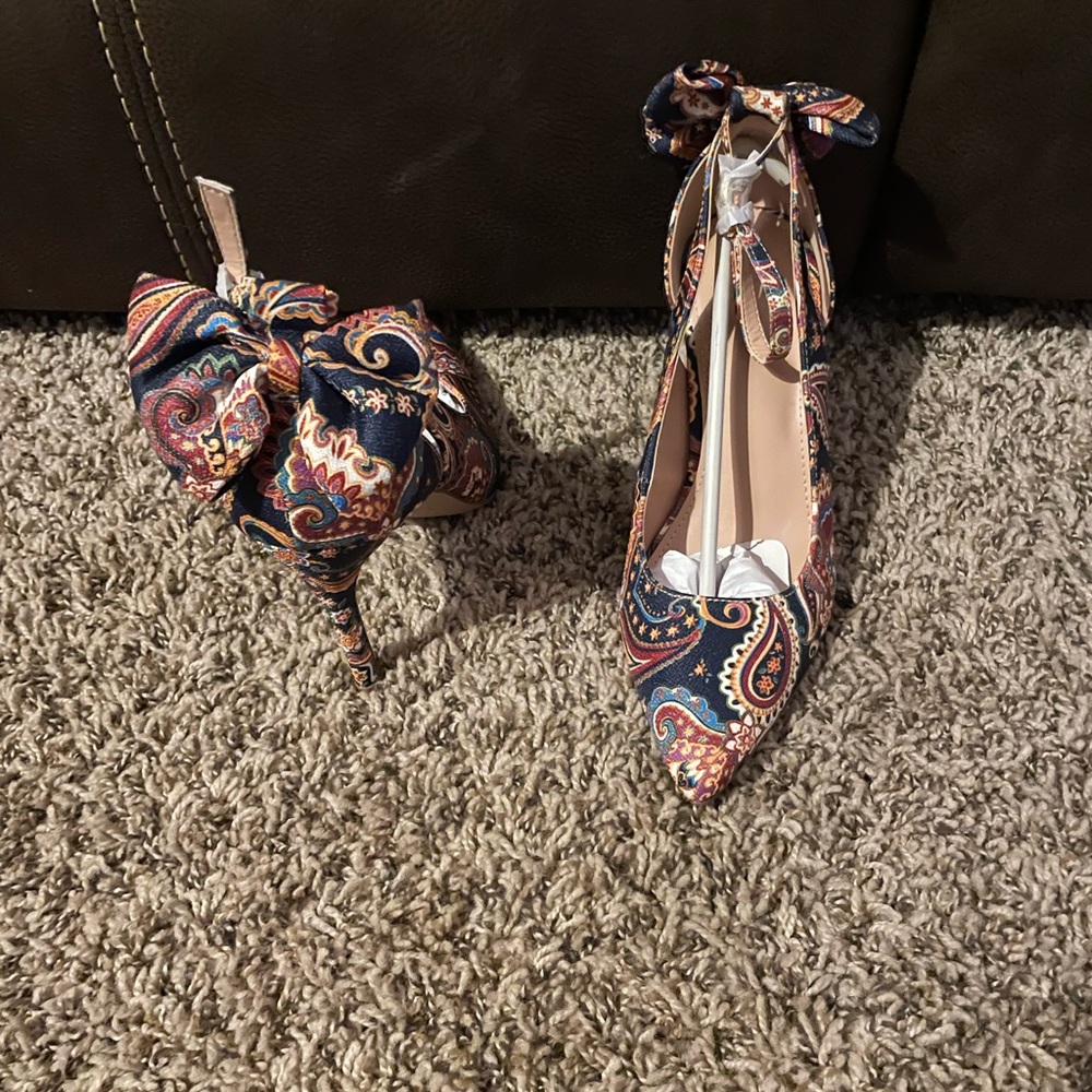 Multiple Color Heeled Shoes